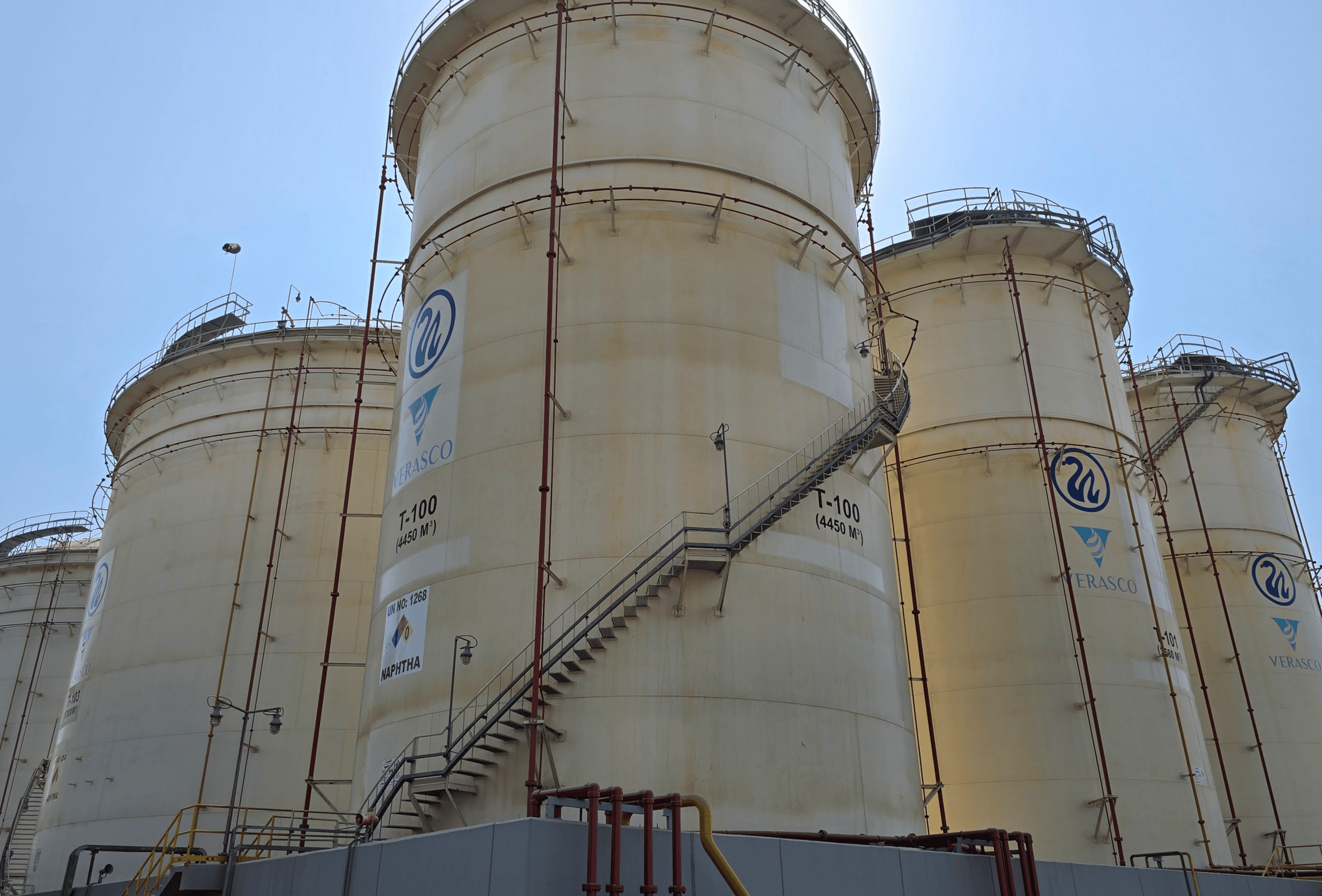 Industrial tank farm