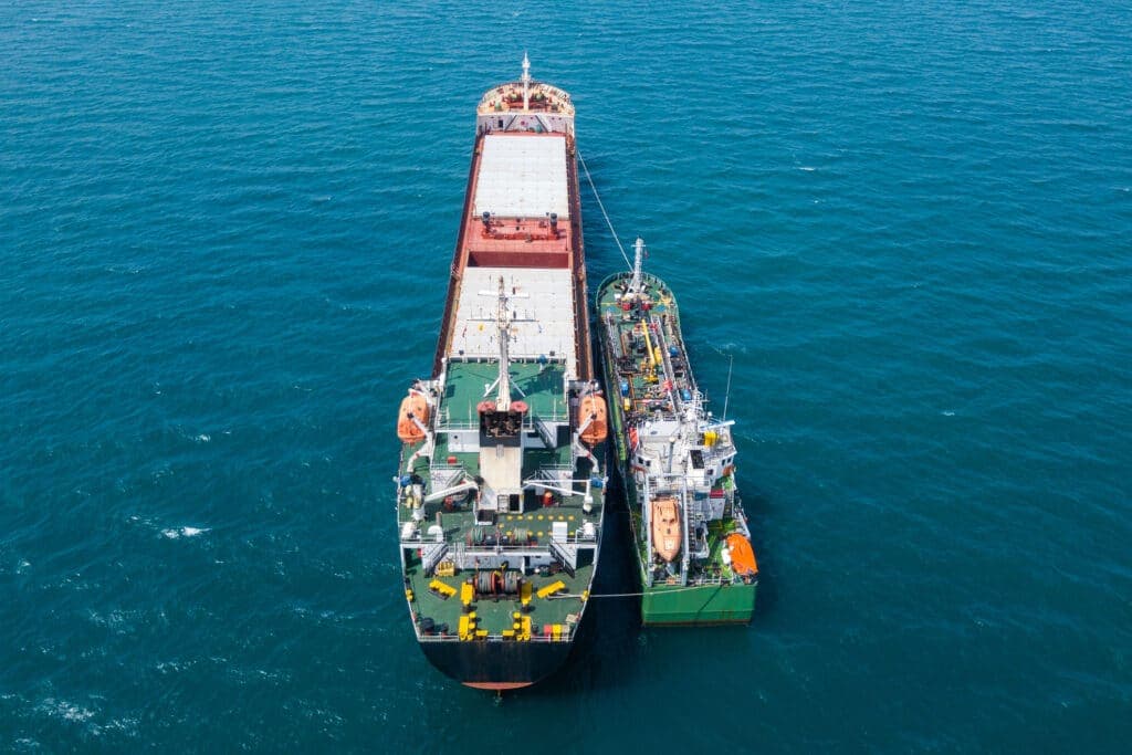 Arabian Sea bunkering operations